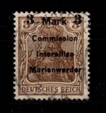 Dt. Abstimmungsg. Marienwerder 24 B II a gestempelt gepr Hochstädter BPP #DCF63