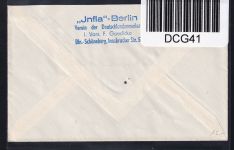 Berlin 115 auf Brief als Einzelfrankatur #DCG41