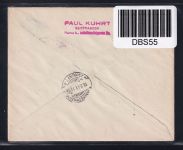 Böhmen und Mähren 75-78 auf Brief Sonderstempel Prag 1 #DBS55