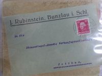 Deutsches Reich kleiner Briefbestand u.a. mit Notstempeln im Briefe-Album #MA288