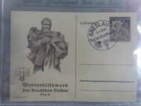 Deutsches Reich kleiner Briefbestand u.a. mit Notstempeln im Briefe-Album #MA288