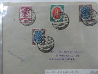 Deutsches Reich kleiner Briefbestand u.a. mit Notstempeln im Briefe-Album #MA288