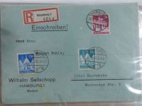 Deutsches Reich kleiner Briefbestand u.a. mit Notstempeln im Briefe-Album #MA288