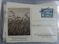 Deutsches Reich kleiner Briefbestand u.a. mit Notstempeln im Briefe-Album #MA288