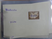 Deutsches Reich kleiner Briefbestand u.a. mit Notstempeln im Briefe-Album #MA288
