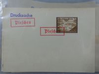 Deutsches Reich kleiner Briefbestand u.a. mit Notstempeln im Briefe-Album #MA288