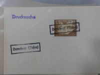 Deutsches Reich kleiner Briefbestand u.a. mit Notstempeln im Briefe-Album #MA288