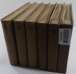 Schweiz ordentlich aufgezogene PTT-Karten in 6 Alben #MA289