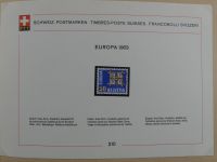 Schweiz ordentlich aufgezogene PTT-Karten in 6 Alben #MA289