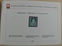 Schweiz ordentlich aufgezogene PTT-Karten in 6 Alben #MA289
