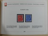 Schweiz ordentlich aufgezogene PTT-Karten in 6 Alben #MA289