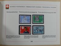 Schweiz ordentlich aufgezogene PTT-Karten in 6 Alben #MA289