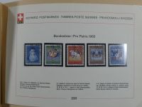 Schweiz ordentlich aufgezogene PTT-Karten in 6 Alben #MA289