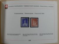 Schweiz ordentlich aufgezogene PTT-Karten in 6 Alben #MA289