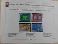 Schweiz ordentlich aufgezogene PTT-Karten in 6 Alben #MA289