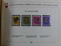 Schweiz ordentlich aufgezogene PTT-Karten in 6 Alben #MA289