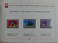 Schweiz ordentlich aufgezogene PTT-Karten in 6 Alben #MA289