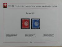 Schweiz ordentlich aufgezogene PTT-Karten in 6 Alben #MA289