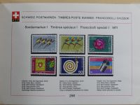 Schweiz ordentlich aufgezogene PTT-Karten in 6 Alben #MA289