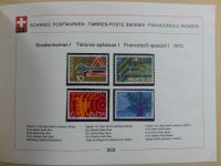 Schweiz ordentlich aufgezogene PTT-Karten in 6 Alben #MA289