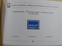 Schweiz ordentlich aufgezogene PTT-Karten in 6 Alben #MA289