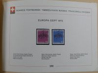 Schweiz ordentlich aufgezogene PTT-Karten in 6 Alben #MA289