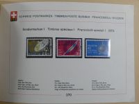 Schweiz ordentlich aufgezogene PTT-Karten in 6 Alben #MA289