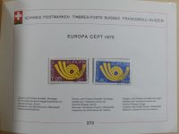 Schweiz ordentlich aufgezogene PTT-Karten in 6 Alben #MA289