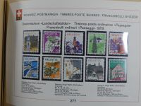Schweiz ordentlich aufgezogene PTT-Karten in 6 Alben #MA289