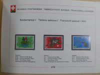 Schweiz ordentlich aufgezogene PTT-Karten in 6 Alben #MA289