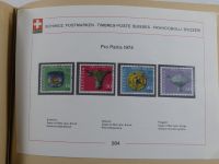 Schweiz ordentlich aufgezogene PTT-Karten in 6 Alben #MA289