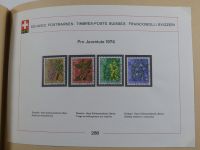 Schweiz ordentlich aufgezogene PTT-Karten in 6 Alben #MA289