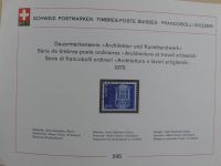 Schweiz ordentlich aufgezogene PTT-Karten in 6 Alben #MA289