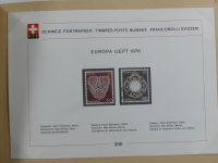 Schweiz ordentlich aufgezogene PTT-Karten in 6 Alben #MA289