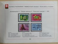 Schweiz ordentlich aufgezogene PTT-Karten in 6 Alben #MA289