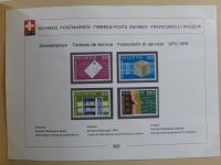 Schweiz ordentlich aufgezogene PTT-Karten in 6 Alben #MA289