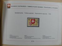 Schweiz ordentlich aufgezogene PTT-Karten in 6 Alben #MA289