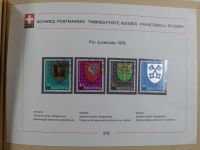 Schweiz ordentlich aufgezogene PTT-Karten in 6 Alben #MA289