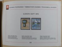 Schweiz ordentlich aufgezogene PTT-Karten in 6 Alben #MA289