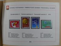 Schweiz ordentlich aufgezogene PTT-Karten in 6 Alben #MA289