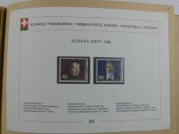 Schweiz ordentlich aufgezogene PTT-Karten in 6 Alben #MA289