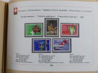 Schweiz ordentlich aufgezogene PTT-Karten in 6 Alben #MA289