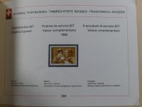 Schweiz ordentlich aufgezogene PTT-Karten in 6 Alben #MA289