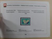 Schweiz ordentlich aufgezogene PTT-Karten in 6 Alben #MA289