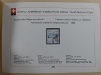 Schweiz ordentlich aufgezogene PTT-Karten in 6 Alben #MA289