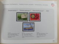 Schweiz ordentlich aufgezogene PTT-Karten in 6 Alben #MA289