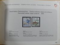 Schweiz ordentlich aufgezogene PTT-Karten in 6 Alben #MA289