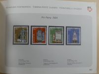 Schweiz ordentlich aufgezogene PTT-Karten in 6 Alben #MA289