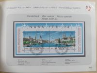 Schweiz ordentlich aufgezogene PTT-Karten in 6 Alben #MA289