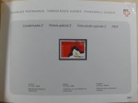 Schweiz ordentlich aufgezogene PTT-Karten in 6 Alben #MA289